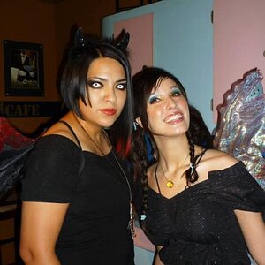 friend as a reforming vampire bat
&
me as a nice night faerie